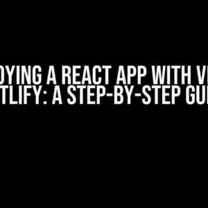 Deploying a React App with Vite to Netlify: A Step-by-Step Guide